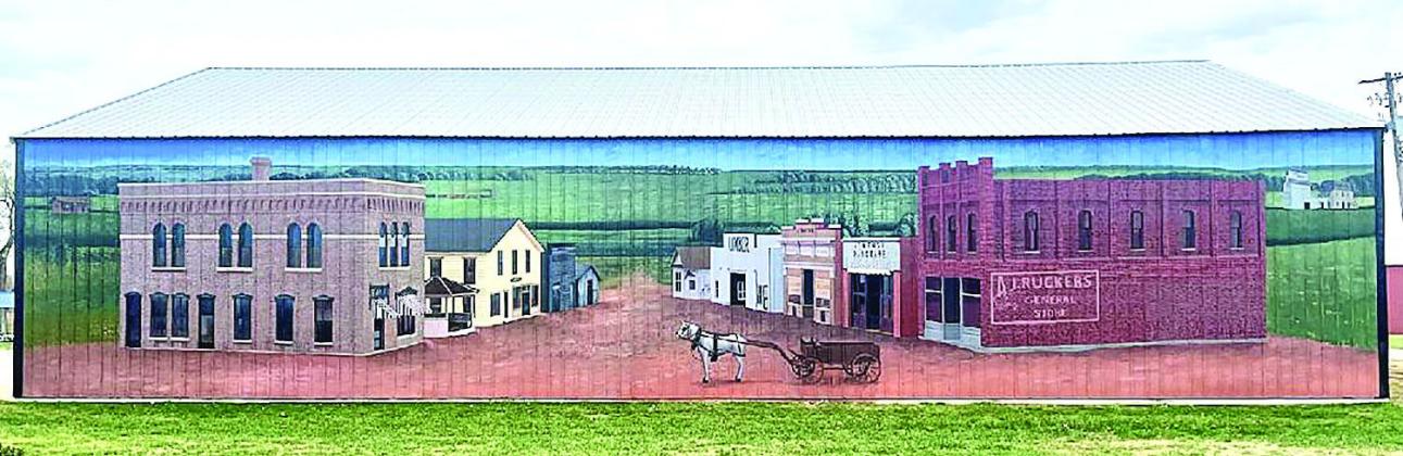 Steinauer Residents Celebrate New Mural