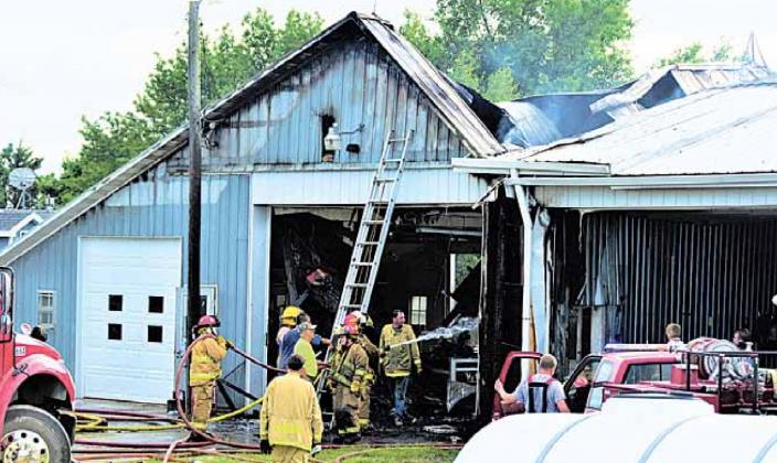 Fire at Thomas Ranch
