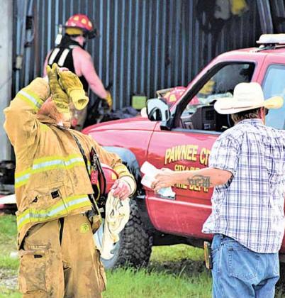 Fire at Thomas Ranch