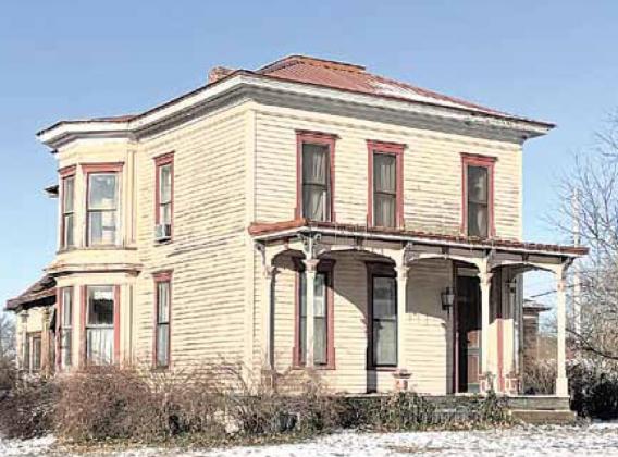 This house at 11th and G is owned by out of state people. It is one of 15 houses in town that are standing vacant. Ray Kappel/Republican