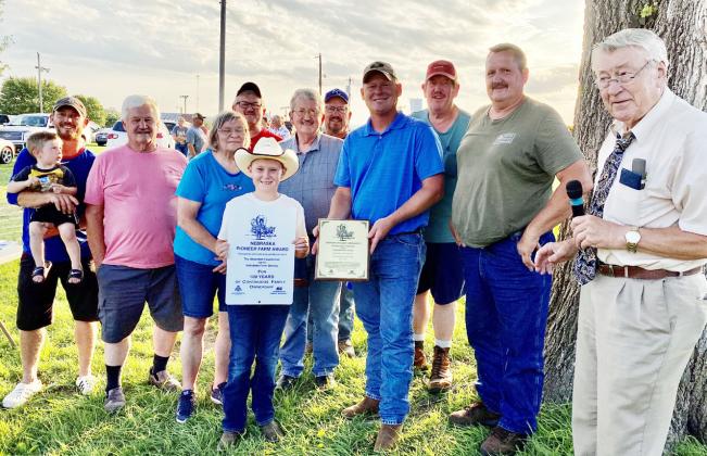 Harley D. de Koning family-100 years of continuous family ownership.