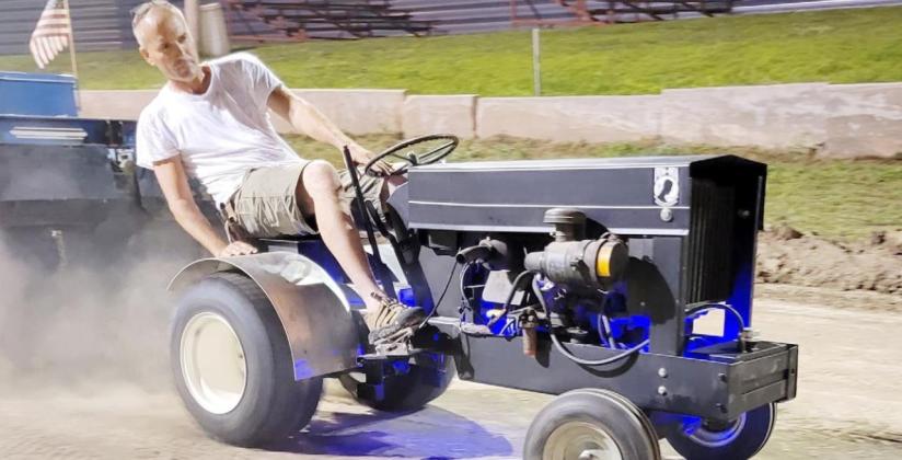 Some of the many pullers who pulled at the Pawnee County Fair last week.