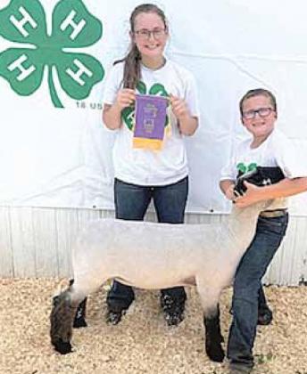 Luke Hunzeker in Lamb Challenge