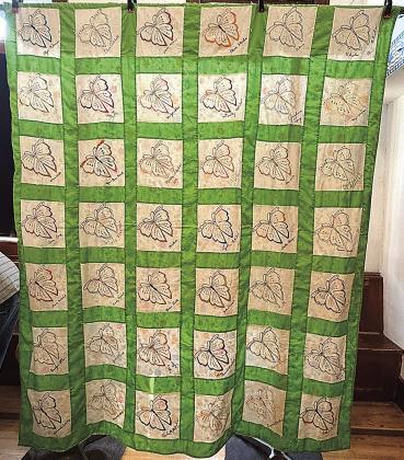 A full view of the friendship quilt Photo courtesy of Sharla Sitzman
