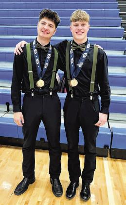 Tyler Tegtmeier and Cael Johnson