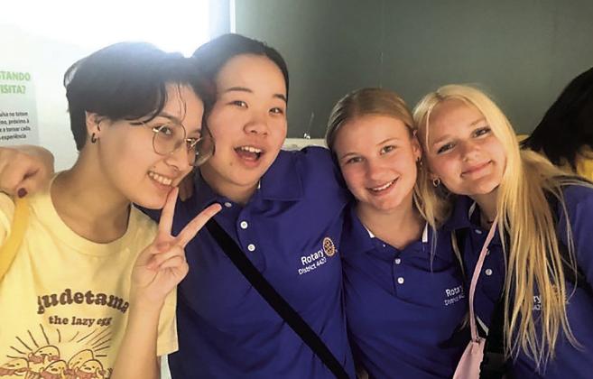 Anna Meints is on the far left