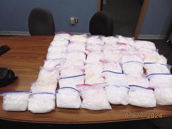 Troopers Find 77 LBs of Meth in Traffic Stop Near York