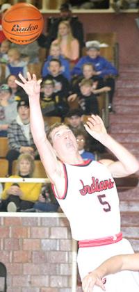 P.C.’s Justin Pierce draws a foul on a layup. Paula Jasa/Republican
