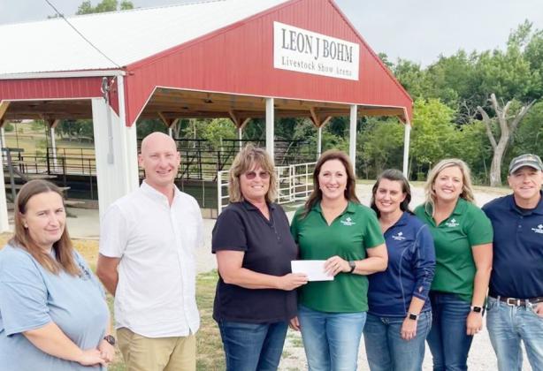 Pawnee County Fair Foundation receives a $10,000