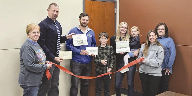 Lotte Lynn Creative &amp;amp; Your Insurance Coach L to R: *Lola Seitz, *Brian Rottinghaus, Jake Simon, Taytem Simon, Jessica Colo, Charlotte Simon, *Cortney Johnson, *Cindy DeFreece. * Chamber of Commerce representatives Owner
