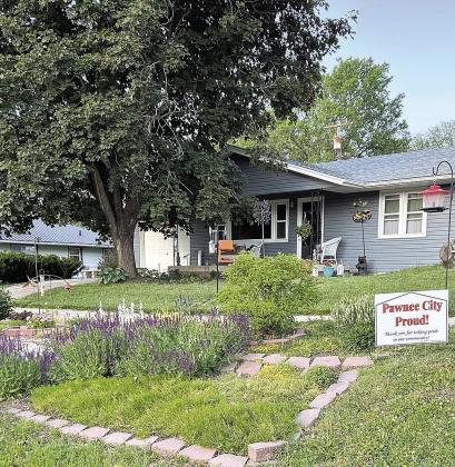 This week, we’re honoring the home of Ralph Kaster! What a beautiful flower garden he has! Thank you for taking care of your corner of Pawnee City!