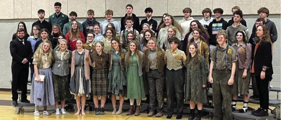 Pawnee City Play Production Team State Runner-U