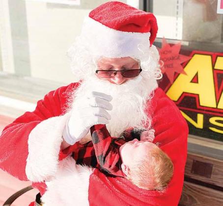 Santa came to town