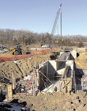 Farmers Cooperative Grain Rail Terminal Construction Continues
