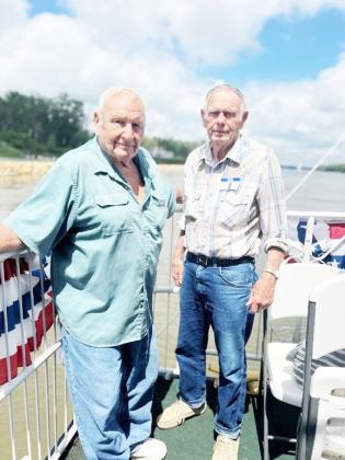 Capt. Bud Kieler &amp;amp; Capt. Bobby Cox on the Spirit of Brownville