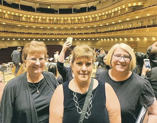 Area musicians joined Omaha Covenant Presbyterian Church Choir to sing in a Carnegie Hall Performance