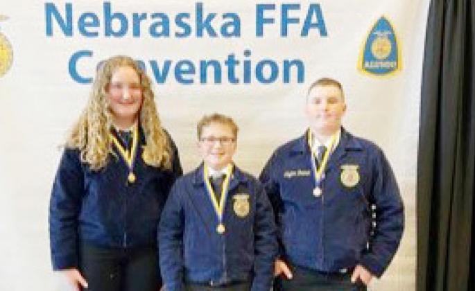 Pawnee City’s FFA team is back from State competition with a bunch of awards. Here are the results: