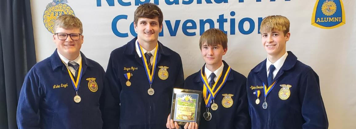 Pawnee City’s FFA team is back from State competition with a bunch of awards. Here are the results: