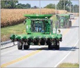 Harvest Season Requires Drivers to Share the Road