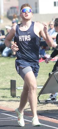 HTRS’ Niccolo La Rosa finished 14th in the 800 M. run clocked at 2:33.86. Paula Jasa/Republican