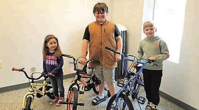 Martin Marietta also donated 3 bikes to the DuBois Easter Egg Hunt and this year’s winners were - Callie Meyer, Tucker Townsley, and Colby Farwell.