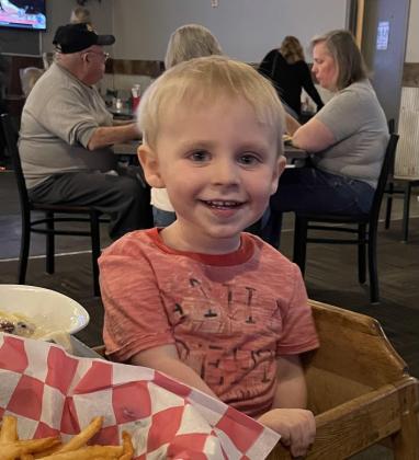 Ryker Mackey is the winner of the over 2 age category Parents: Tyler Mackey and Amanda Hatfield; Grandparents: Brenda Alexander of Falls City, Betty Hatfield of Pawnee City, Patrick and Jill Hatfield of Pawnee City.
