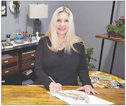 Sherri Eichenberger is another talented artist from Pawnee City.