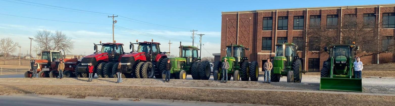 The Pawnee City FFA is busy gearing up for the busy part of our year. This is National FFA Week, with different activities planned for the FFA members at school. Monday is “Drive Your Tractor to School Day.” - See Story on Page 10.