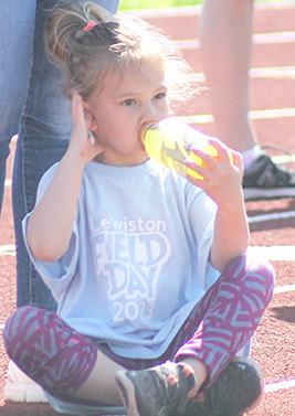 2023 Lewiston Elementary Field Day held on new track