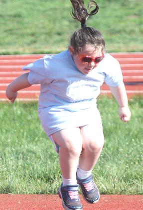 2023 Lewiston Elementary Field Day held on new track