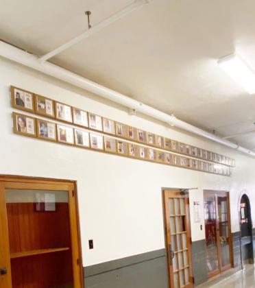 New Wall of Champions at Pawnee City School