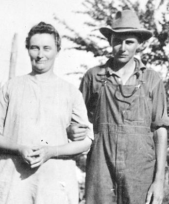 Above: Gordon at about 20 with his mom Florence.