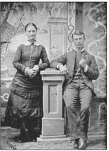 Above: Catherine &amp; Rev. Zenas