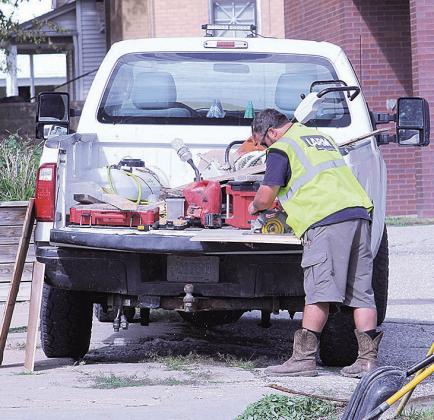 Men At Work: Parking Lot Addition