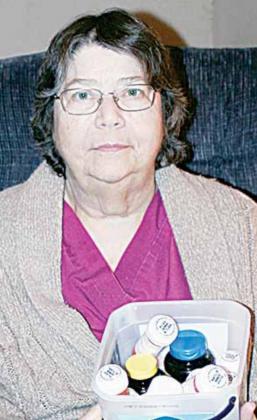 Betty Davis has been working for the Pawnee Republican from home via the internet since last year because of COVID-19 fears.