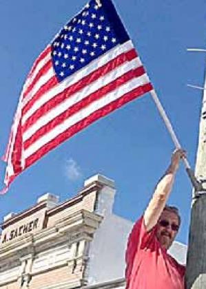 New flags in Steinauer