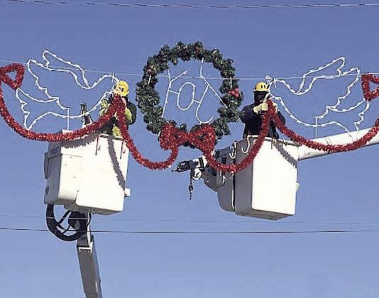 Table Rock getting dressed for the Holidays