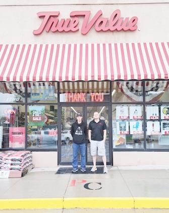 Glenn’sTrueValue - Pawnee City. Store manager is Ethan Petrashek (right) and RJ Hickey (left)