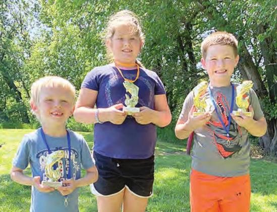 June 5th Fishing Derby a big success: 47 anglers, 27 fish