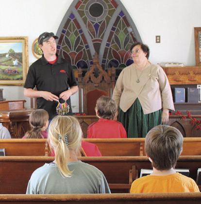 Lewiston 4th Grade takes on Pawnee County History