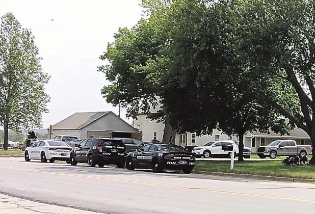 Pawnee County Sheriff's Office, in coordination with Nebraska State Patrol and Richardson County Sheriff's Office, executed a probation search and a search warrant for narcotics in Du Bois on Friday, May 16.