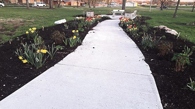 Pawnee City Rotary Garden Blooming Beginning
