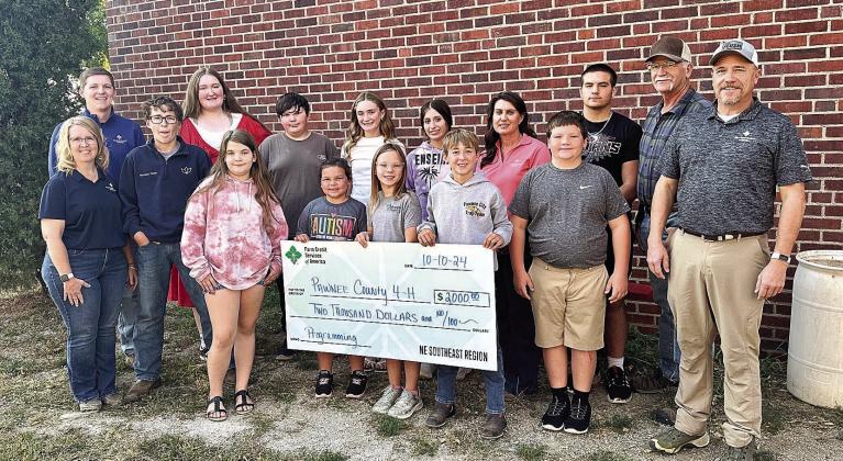 Pawnee Co 4-H - $2,000