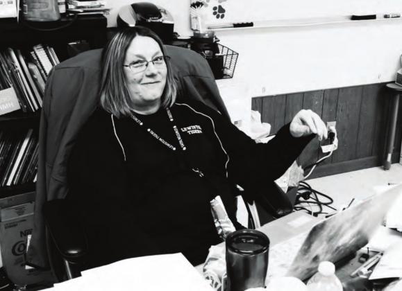 Photographer Ray Kappel visited Lewiston Consolidated recently to see what he could find in the way of picturess. These are some of the photos of staff and students that he came across.