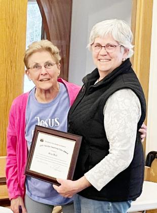 VanHorne Civic Award Winner