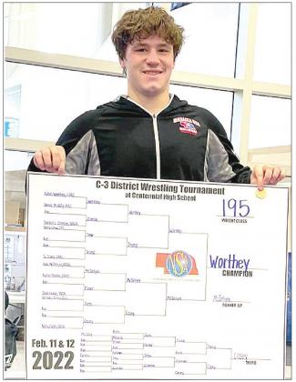 Worthey heads to State Wrestling