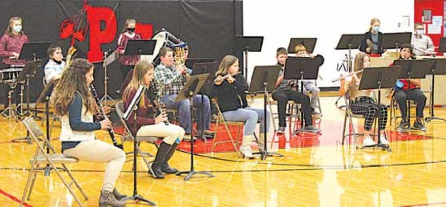 Photos from Christmas concert at PCHS