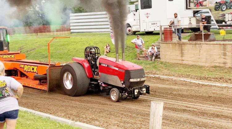Outlaw Tractor Pull was a must see event at the Pawnee Count