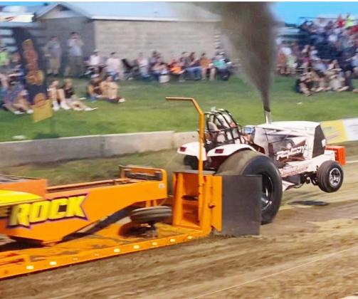 Outlaw Tractor Pull was a must see event at the Pawnee Count