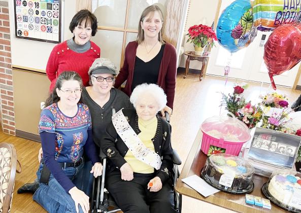 Evelyn Pettinger Celebrates 104th Birthday